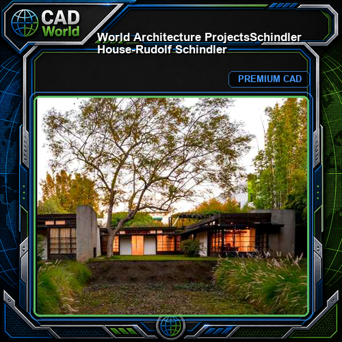 💎【World Architecture Projects】Schindler House-Rudolf Schindler