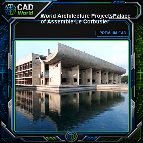 💎【World Architecture Projects】Palace of Assemble-Le Corbusier