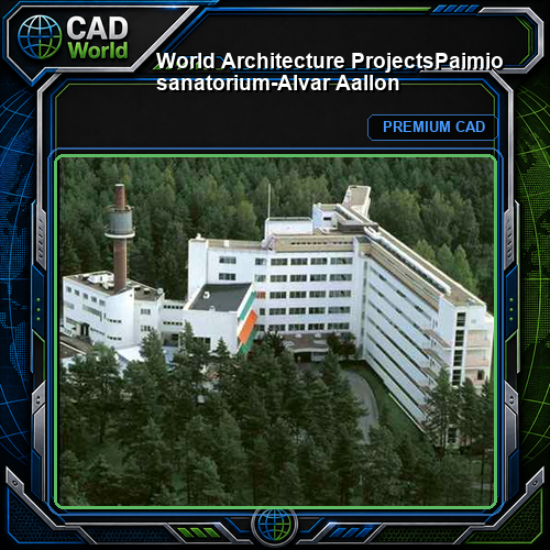 💎【World Architecture Projects】Paimio sanatorium-Alvar Aallon