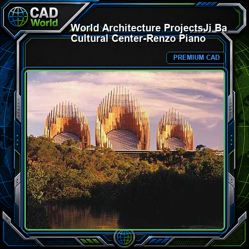 💎【World Architecture Projects】Ji Ba Cultural Center-Renzo Piano