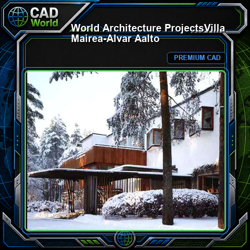 💎【World Architecture Projects】Villa Mairea-Alvar Aalto