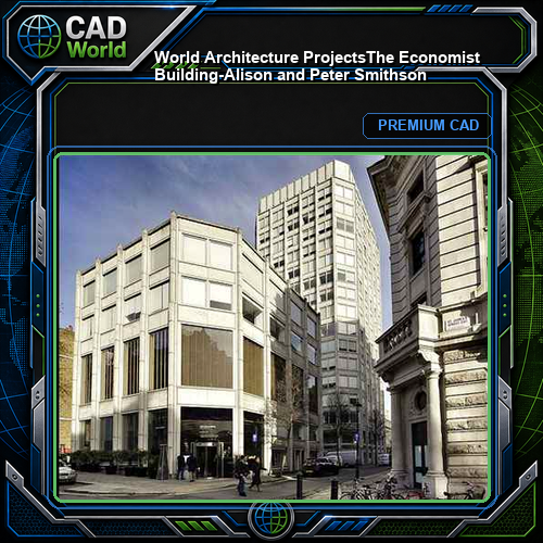 💎【World Architecture Projects】The Economist Building-Alison and Peter Smithson