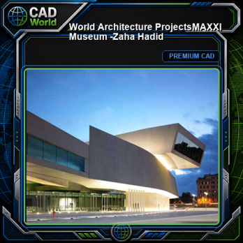 💎【World Architecture Projects】MAXXI Museum -Zaha Hadid