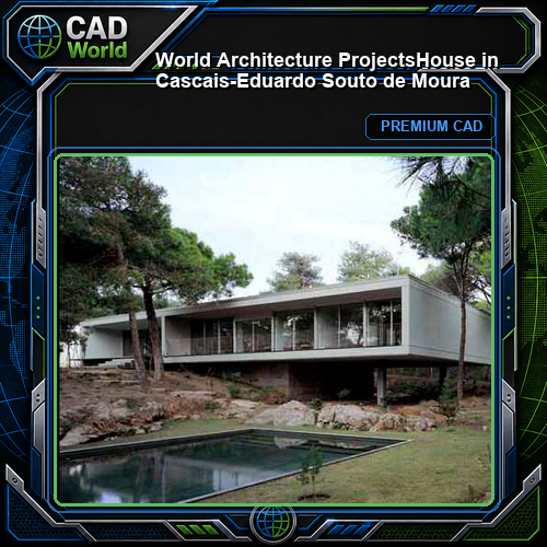💎【World Architecture Projects】House in Cascais-Eduardo Souto de Moura
