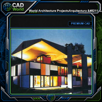 💎【World Architecture Projects】Arquitectura - Le Corbusier Maison D'homme