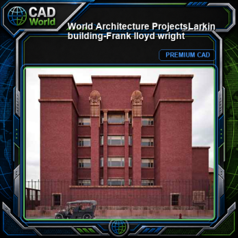 💎【World Architecture Projects】Larkin building-Frank lloyd wright