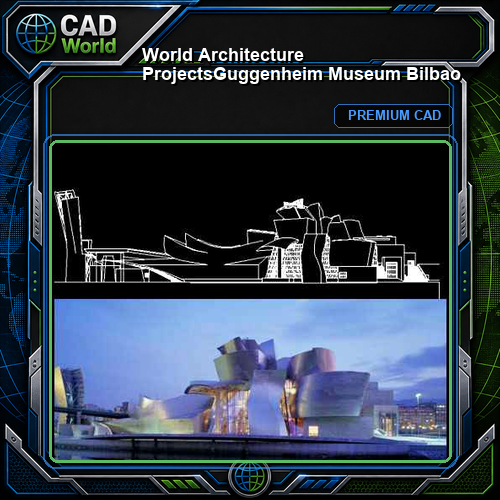 💎【World Architecture Projects】Guggenheim Museum Bilbao