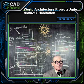 💎【World Architecture Projects】Unité d'Habitation
