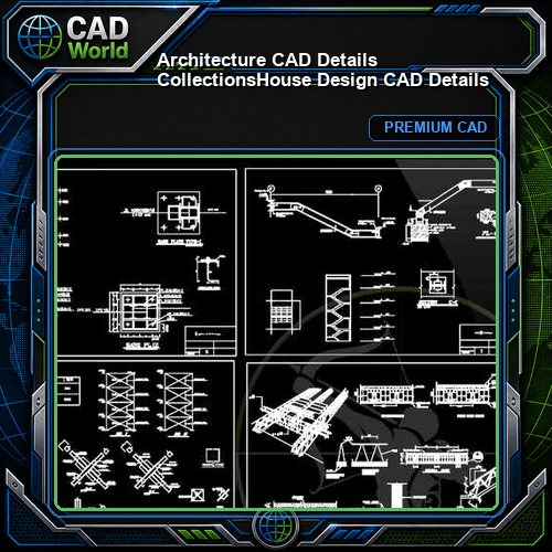 【Architecture CAD Details Collections】House Design CAD Details