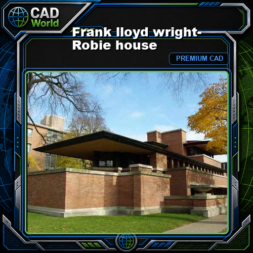 Frank lloyd wright- Robie house