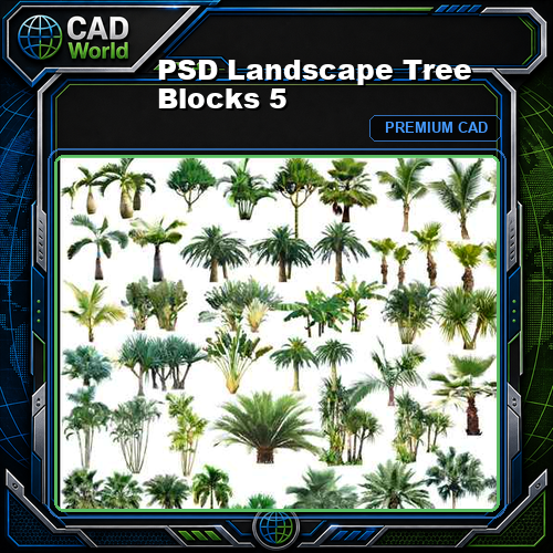 PSD Landscape Tree Blocks 5