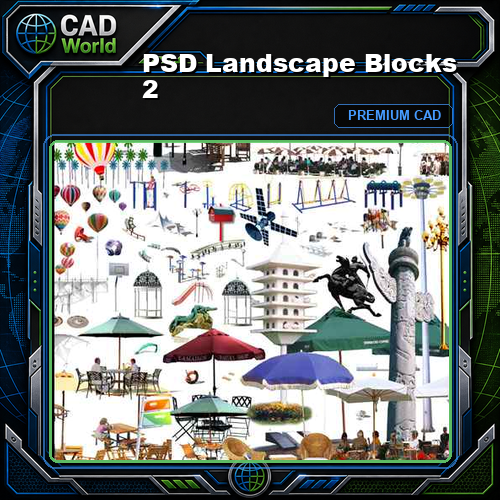 PSD Landscape Blocks 2