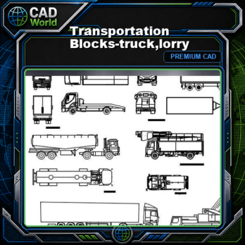 Transportation Blocks-truck,lorry