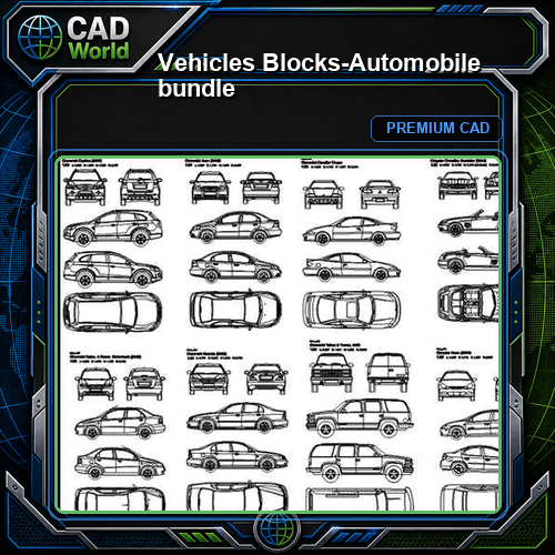 Vehicles Blocks-Automobile bundle