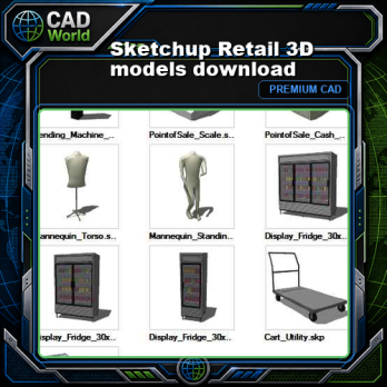 Sketchup Retail 3D models download