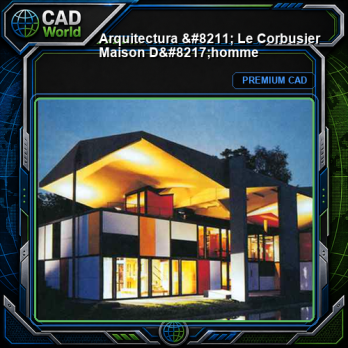 Arquitectura - Le Corbusier Maison D'homme