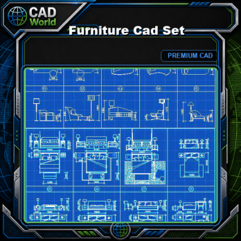 Furniture Cad Set