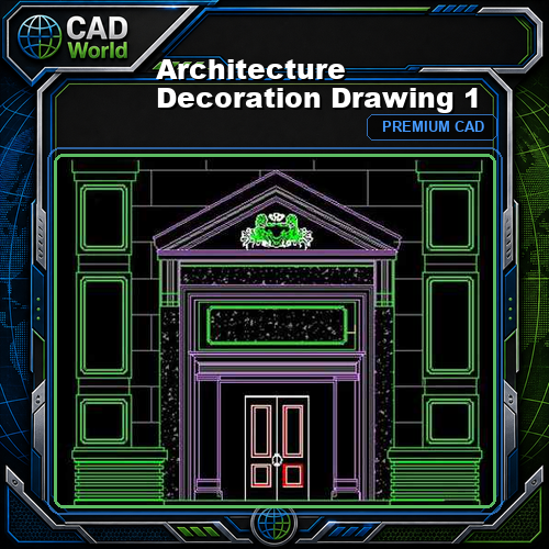 ★【Architecture Decoration Drawing 1】★