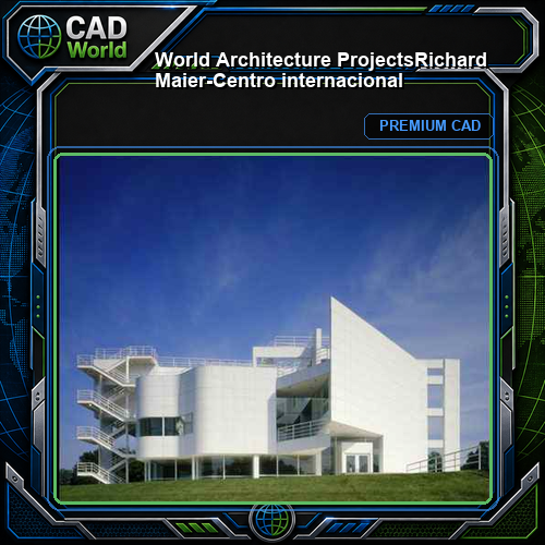 💎【World Architecture Projects】Richard Maier-Centro internacional
