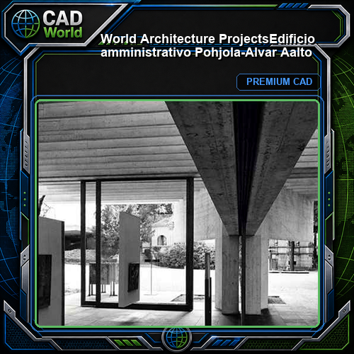 💎【World Architecture Projects】Edificio amministrativo Pohjola-Alvar Aalto