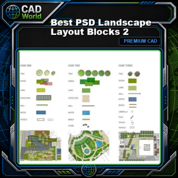 Best PSD Landscape Layout Blocks 2