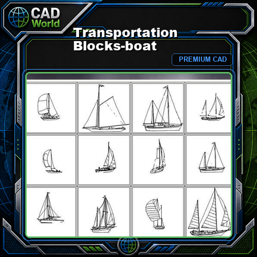 Transportation Blocks-boat