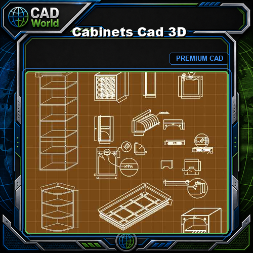 Cabinets Cad 3D