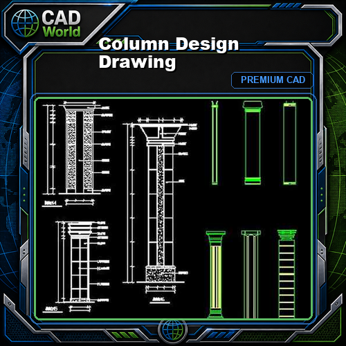 ★【Column Design Drawing】★