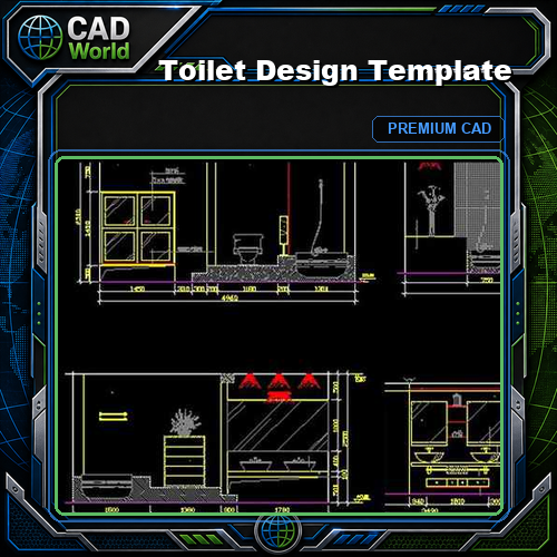★【Toilet Design Template】★