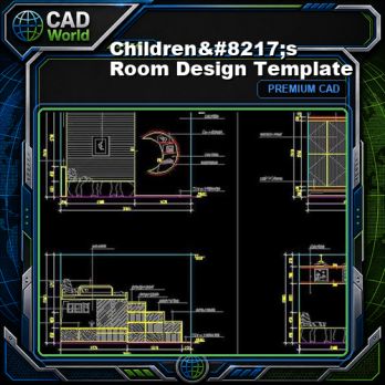 ★【Children's Room Design Template 】★