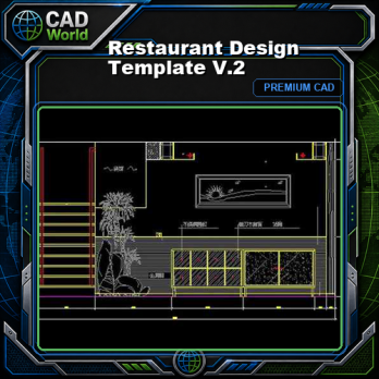 ★【Restaurant Design Template V.2】★