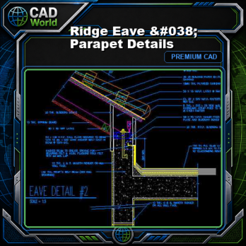 ★【Ridge Eave & Parapet Details】★