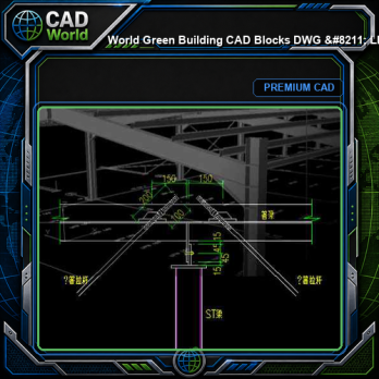 World Green Building CAD Blocks DWG - LEED BREEAM Green Star Indicators | Free Download