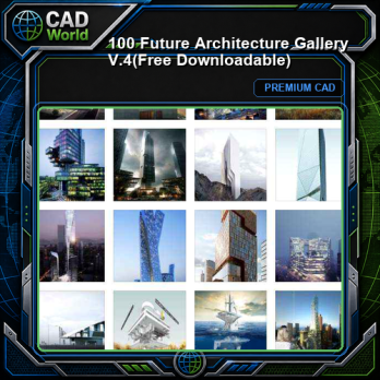 100 Future Architecture Gallery V.4(Free Downloadable)