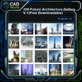 100 Future Architecture Gallery V.1(Free Downloadable)