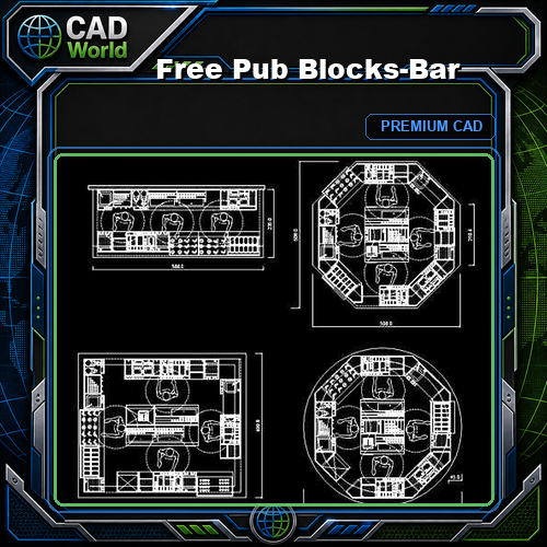 Free Pub Blocks-Bar