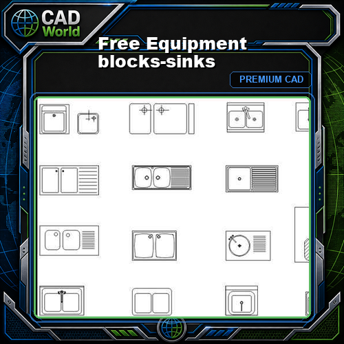 Free Equipment blocks-sinks