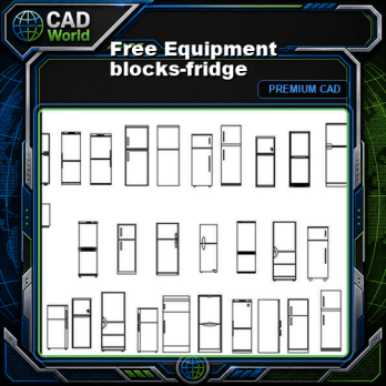 Free Equipment blocks-fridge