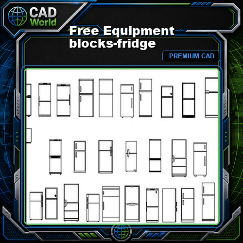 Free Equipment blocks-fridge