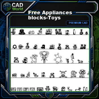 Free Appliances blocks-Toys