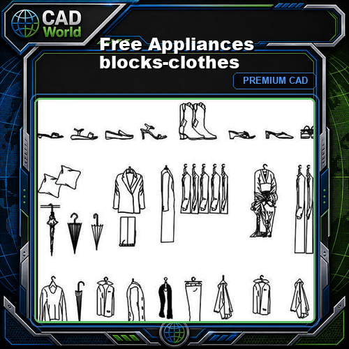 Free Appliances blocks-clothes